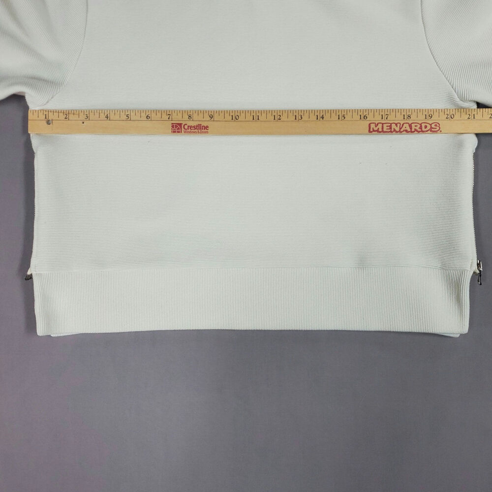 Varley Addelyn Sweatshirt Womens Size Small Side Zip Ribbing - Picture 5 of 11